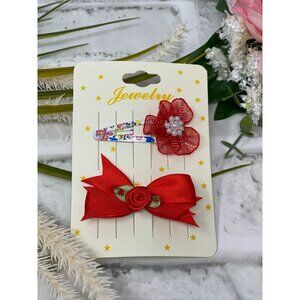 Hair Clips for Girls Satin - Hair Accessories For Kids Toddler Teens